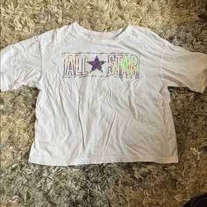 Converse White Graphic T-Shirt